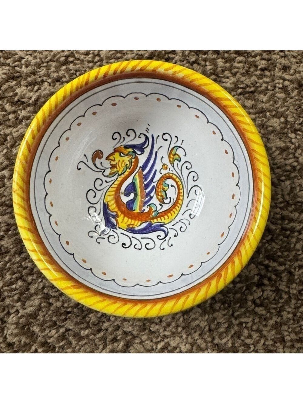 Vintage Deruta Small Bowl